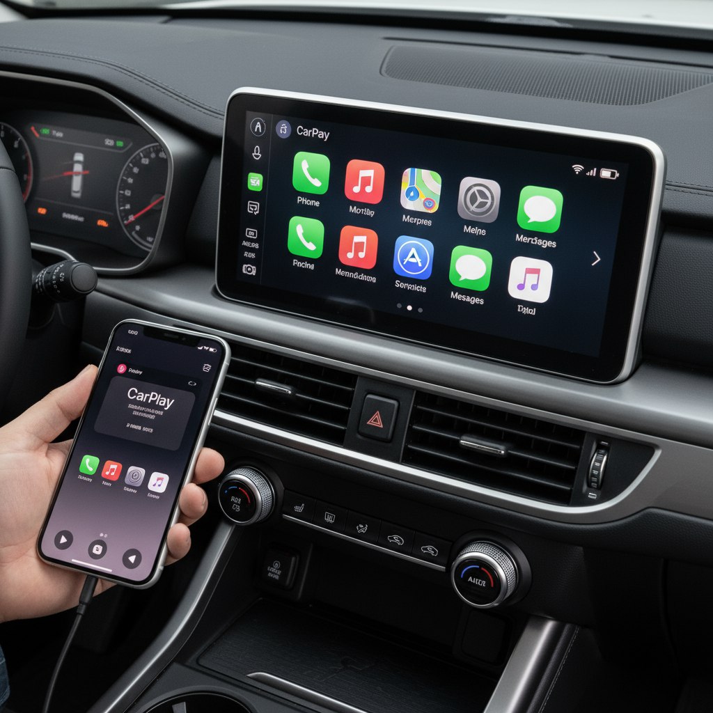 Apple Carplay в TANK: как подключить iPhone к мультимедийной системе
